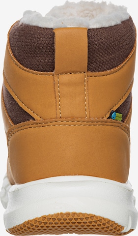 ZigZag Snow Boots 'Pumien' in Brown