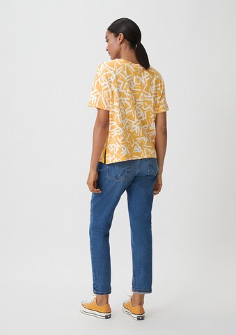 comma casual identity Shirt in Yellow: back