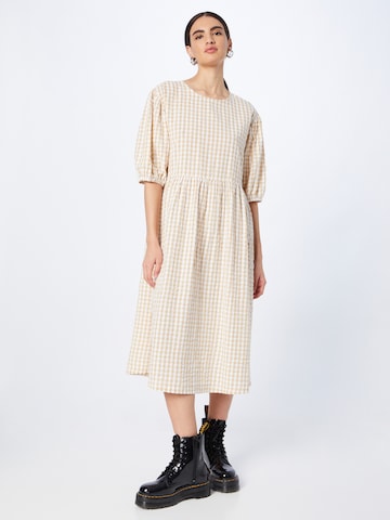 Monki Kleid in Beige: predná strana