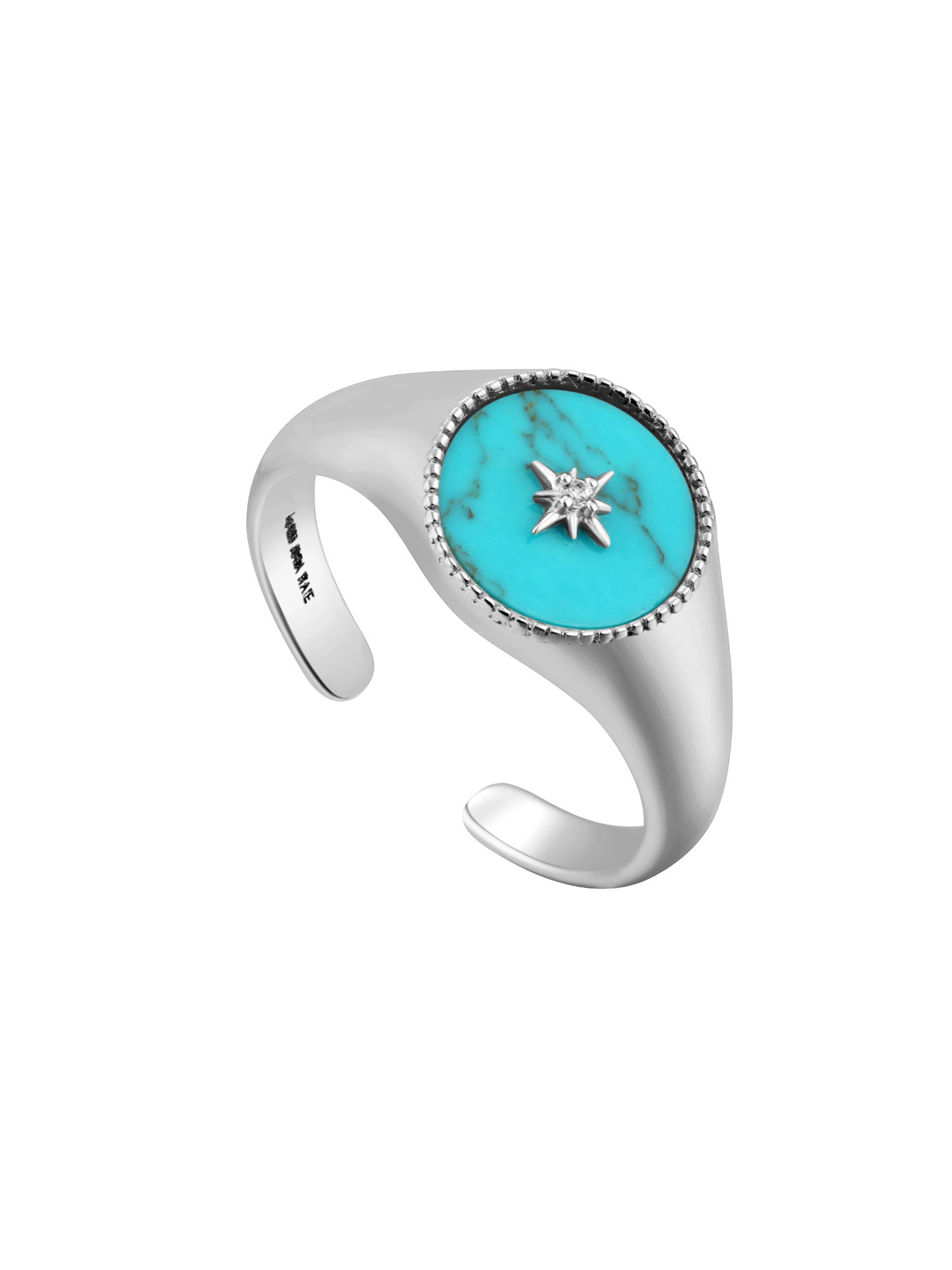 ANIA HAIE Ring in Silver: front