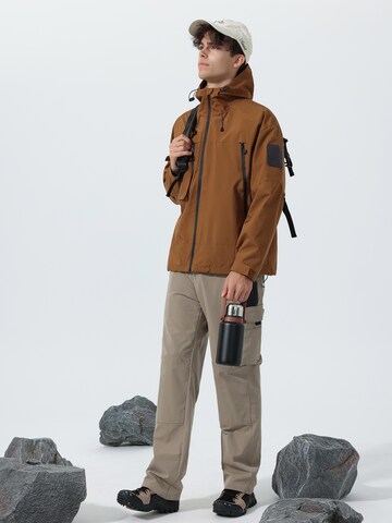 Youthup Outdoor jacket in Brown