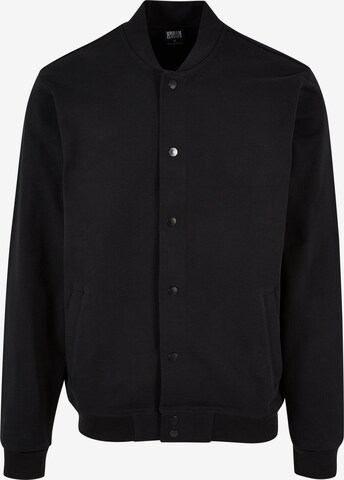 Urban Classics Between-Season Jacket in Black: front