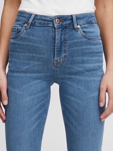 PULZ Jeans Slimfit Jeans 'Emma' in Blauw