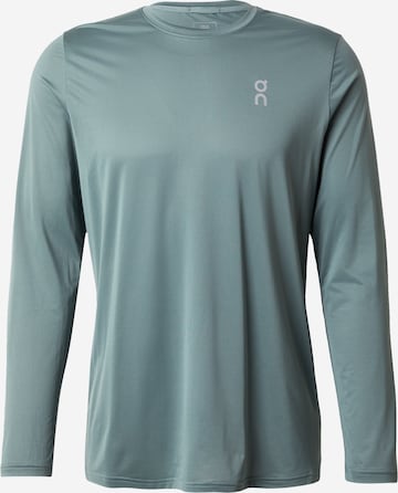 On Toiminnallinen paita värissä vihreä: etupuoli