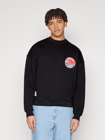 ALPHA INDUSTRIES Свитшот 'Japan Wave Warrior' в Черный