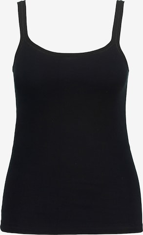 Ulla Popken - Camisola interior em preto: frente