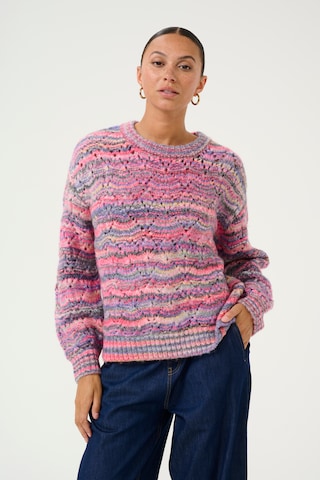 Pull-over 'Rosena' CULTURE en rose : devant