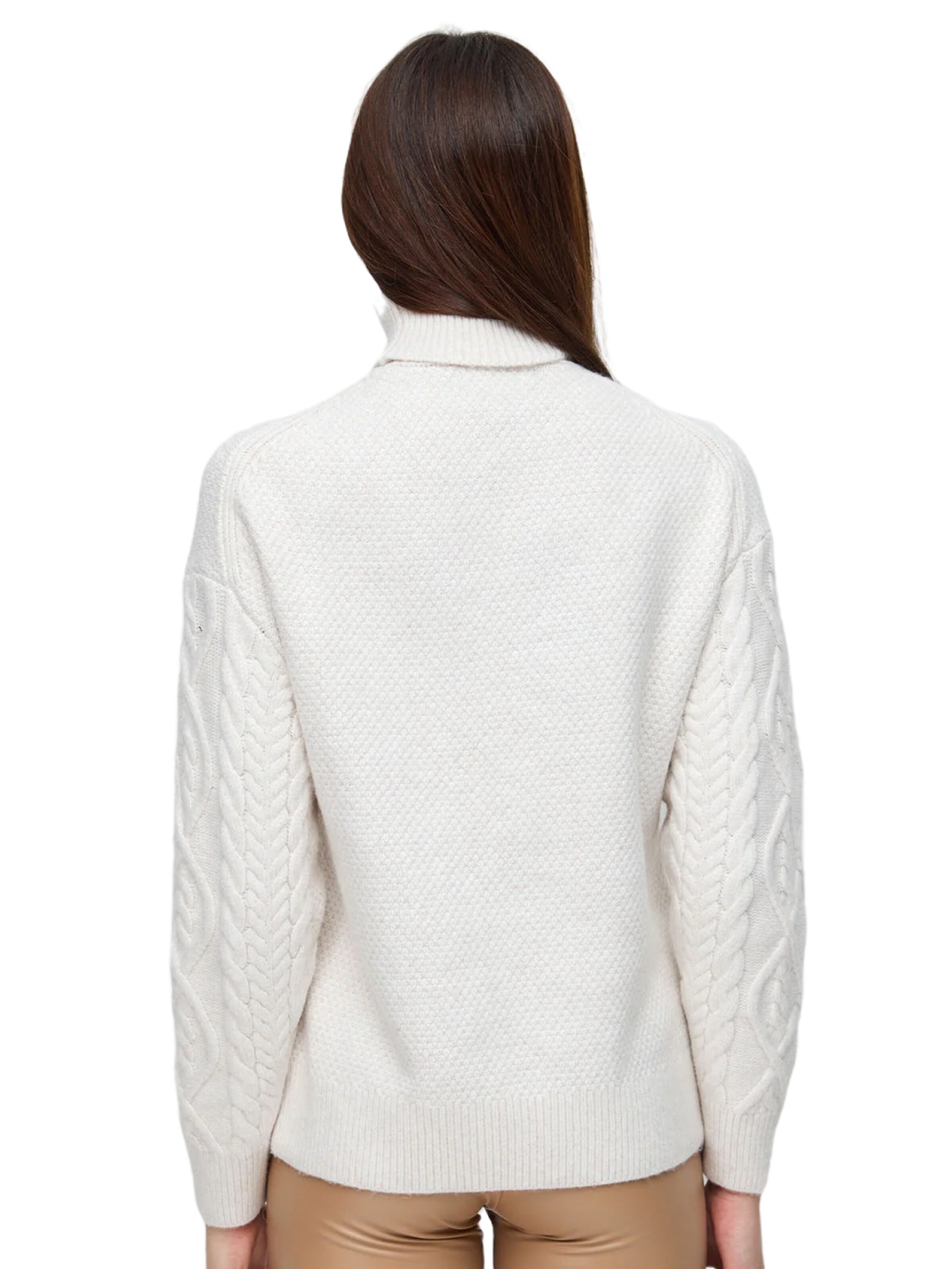 No Matter What Pullover in Weiß