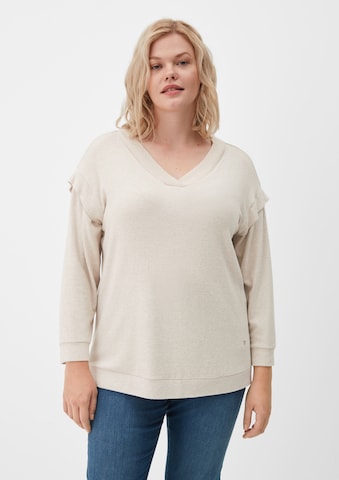 TRIANGLE Shirt in Beige: predná strana