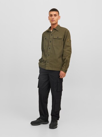 JACK & JONES regular Cargobukser 'Bill Virgo' i sort