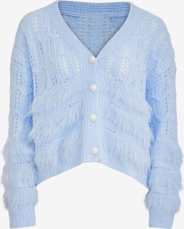 Poomi Knit Cardigan in Blue: front