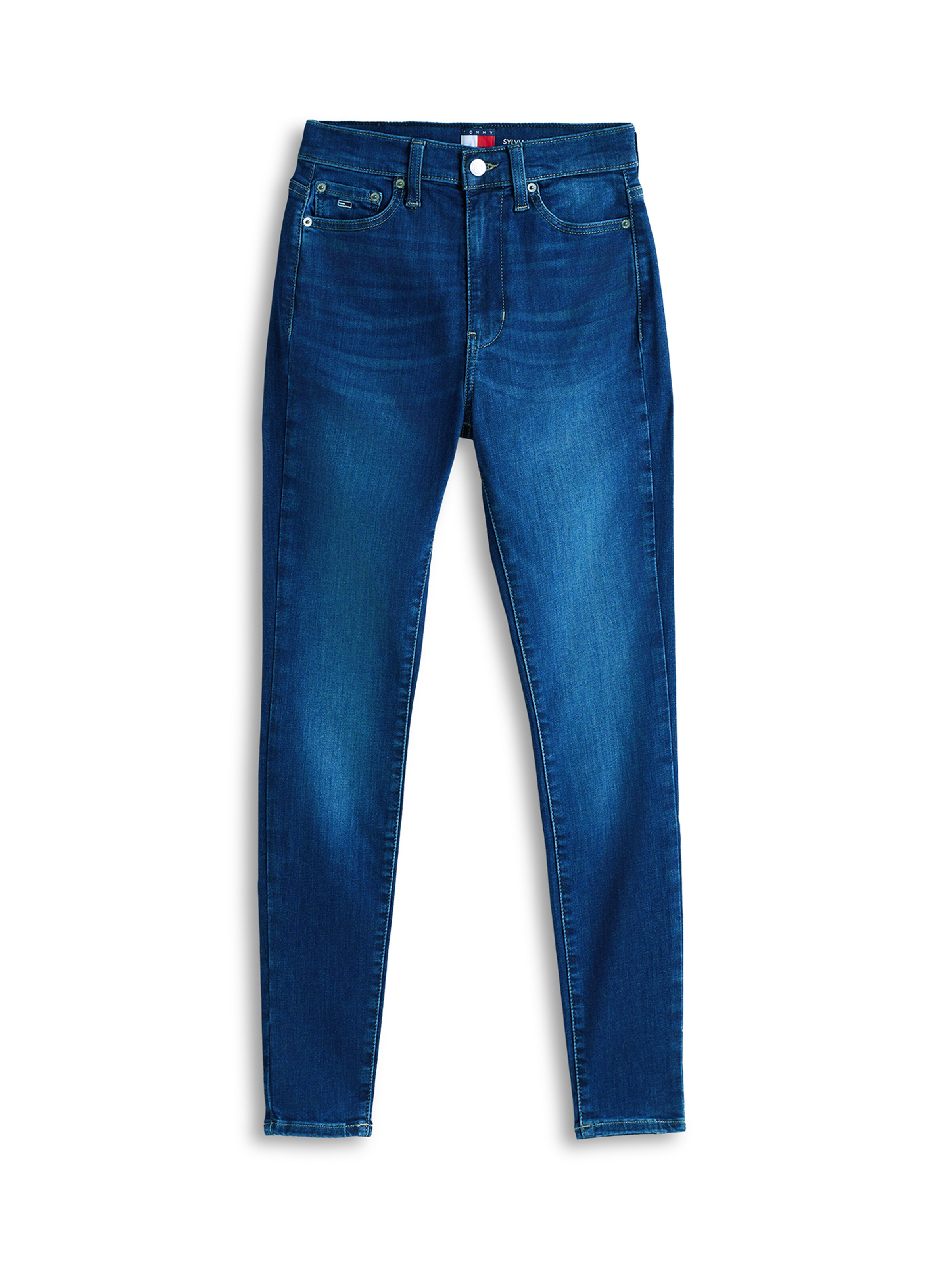 Tommy Jeans Skinny Jeans 'Sylvia' in Blau: Vorderseite