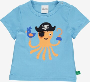 T-Shirt 'Hello Captain ' Fred's World by GREEN COTTON en bleu : devant