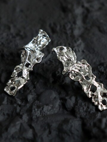 Nightini Earrings 'Avantgarde' in Silver