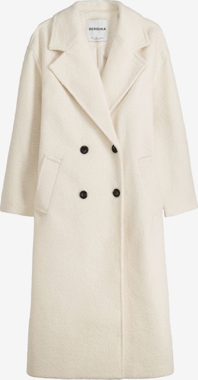 Bershka Between-Seasons Coat in Ecru, Item view