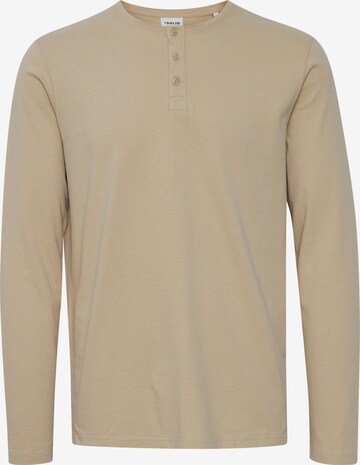 !Solid Langarmshirt 'Vinton' in Beige: predná strana