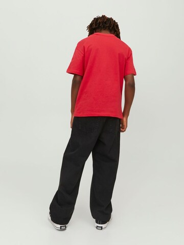 Jack & Jones Junior Tričko 'Colinn' – červená