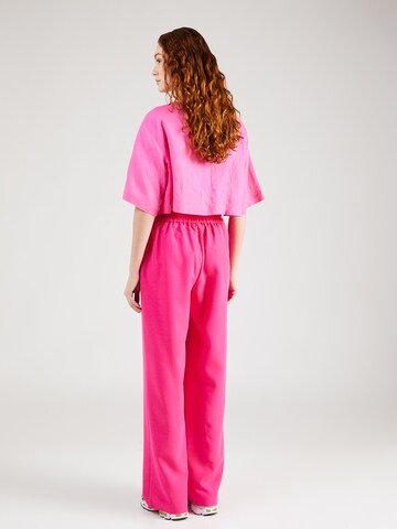 PIECES Zvonové kalhoty Kalhoty 'PCBOZZY' – pink