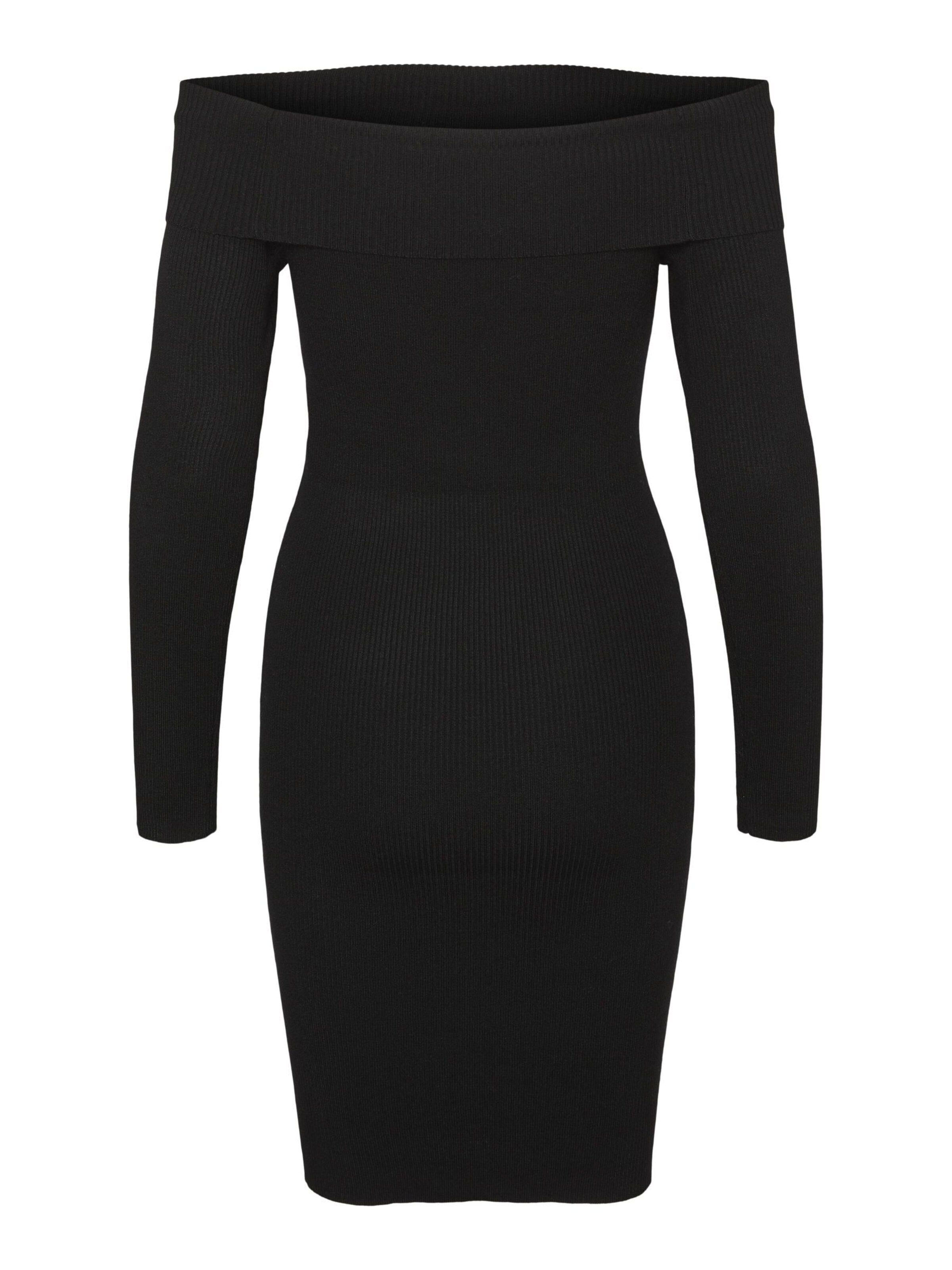 Robes en maille 'WILLOW' VERO MODA en noir