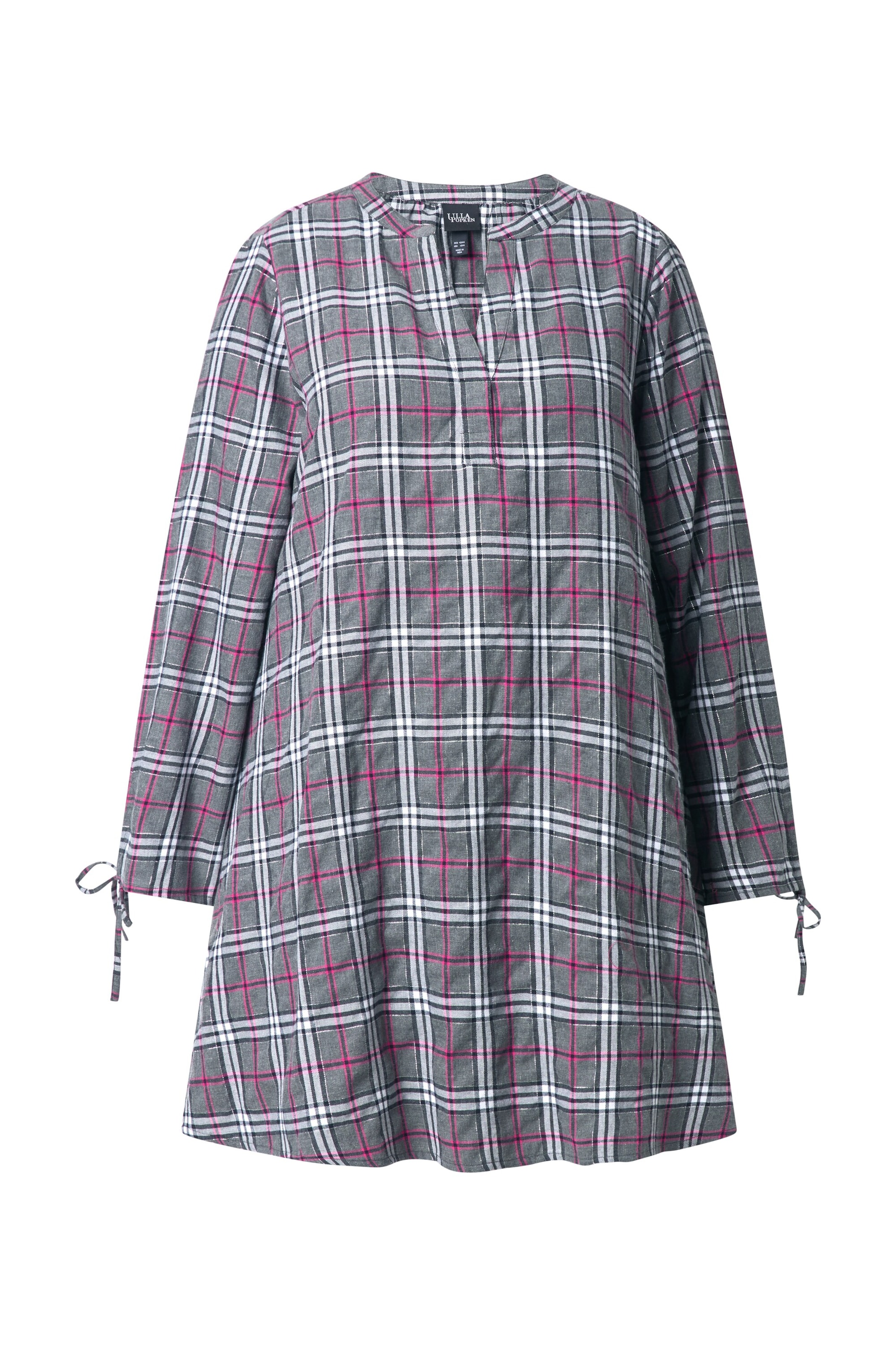 Ulla Popken Jurk in Grijs: voorkant