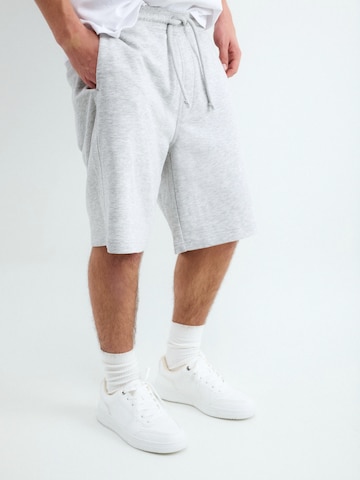 BALMOHK Loosefit Housut värissä harmaa