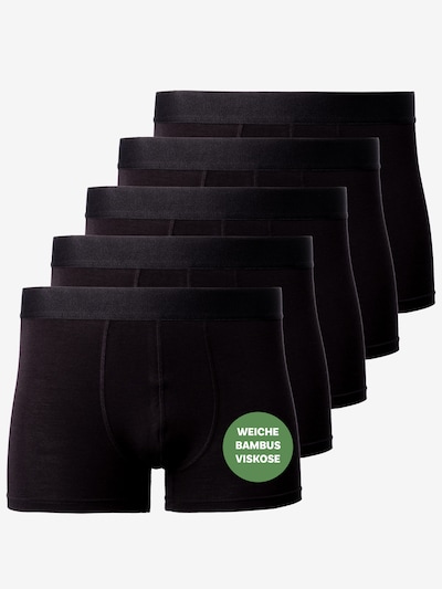 Occulto Boxers 'Bryan' en noir, Vue avec produit