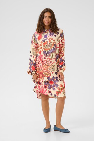 CULTURE Blusenkleid in Mischfarben