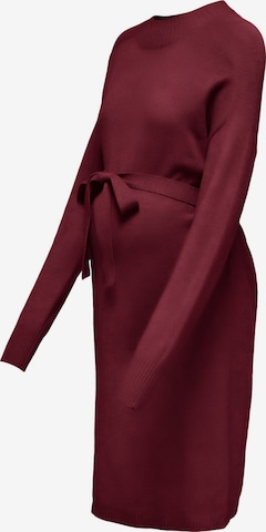 Abito in maglia 'LEVA ' di Only Maternity in rosso: frontale