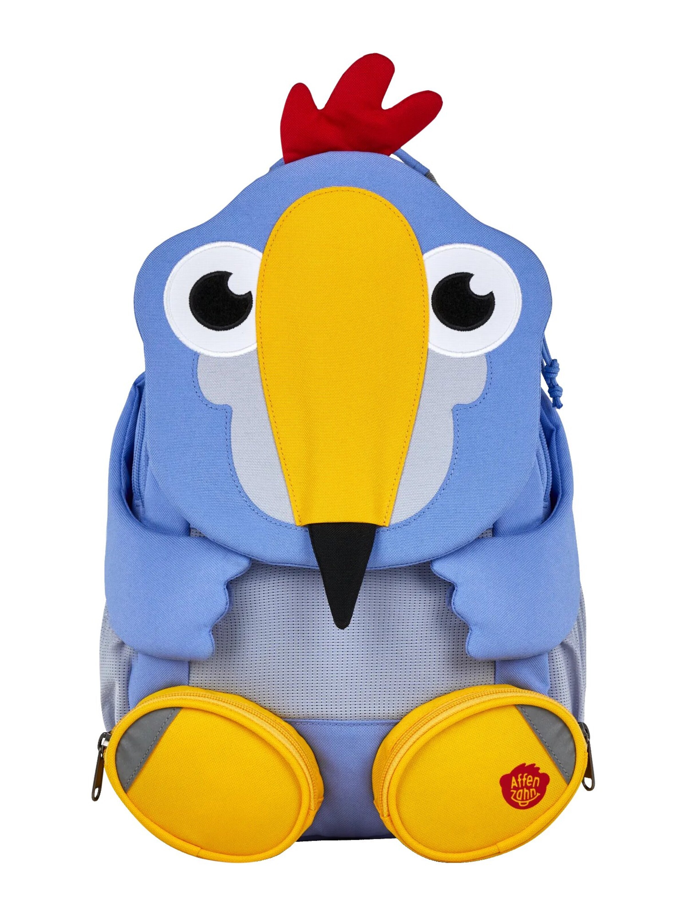 Affenzahn Backpack 'Großer Freund' in Blue: front