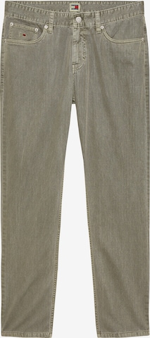 Regular Pantalon Tommy Jeans en vert : devant