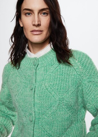 Cardigan 'bolivia' MANGO en vert