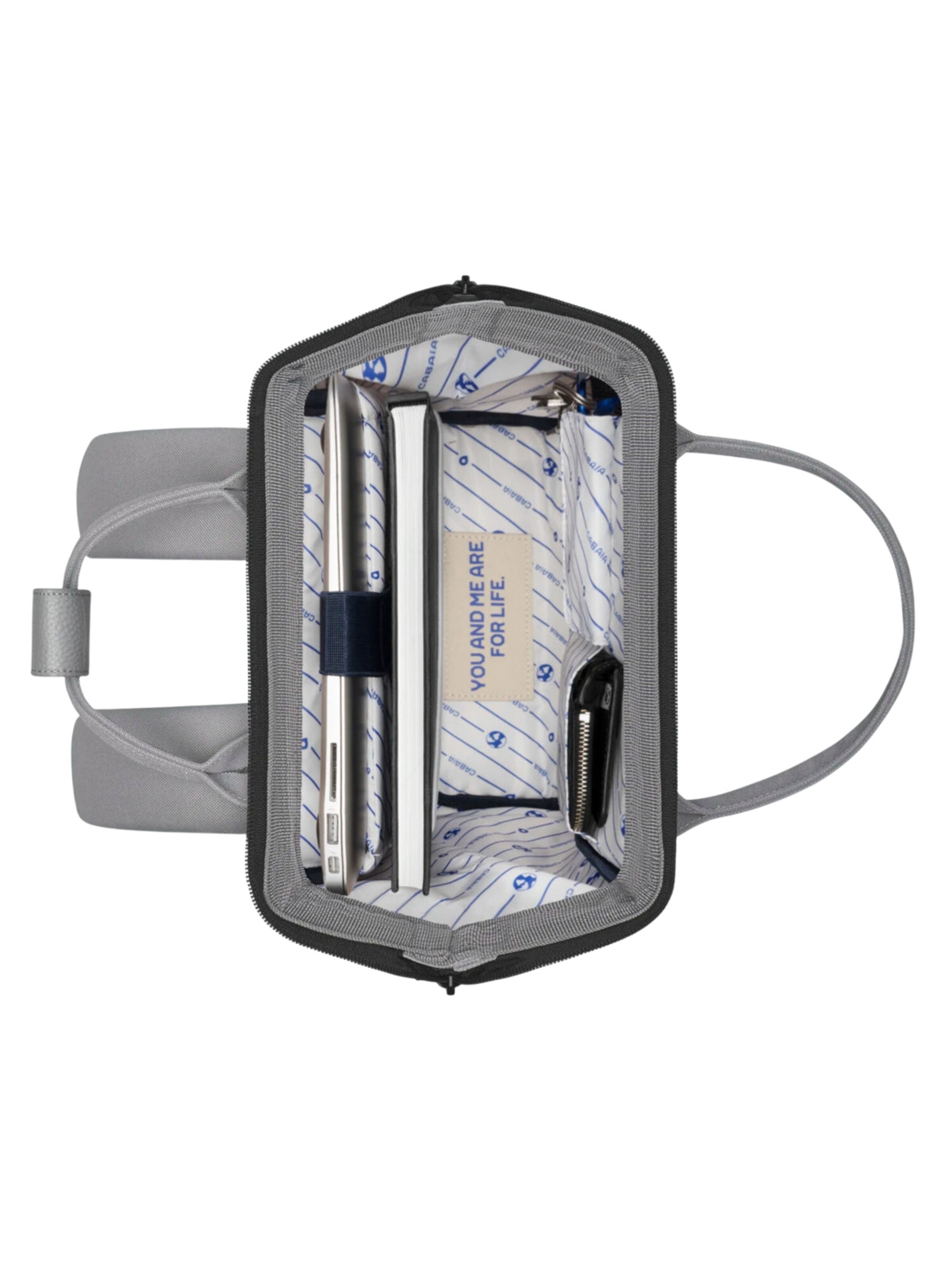 Cabaia Rucksack 'Adventurer' in Grau