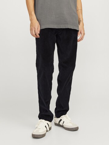 JACK & JONES Regular Chino in Zwart: voorkant