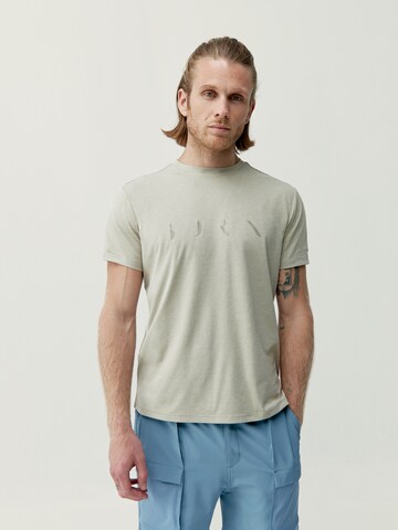 Born Living Yoga Shirt 'Melville' in Beige: voorkant