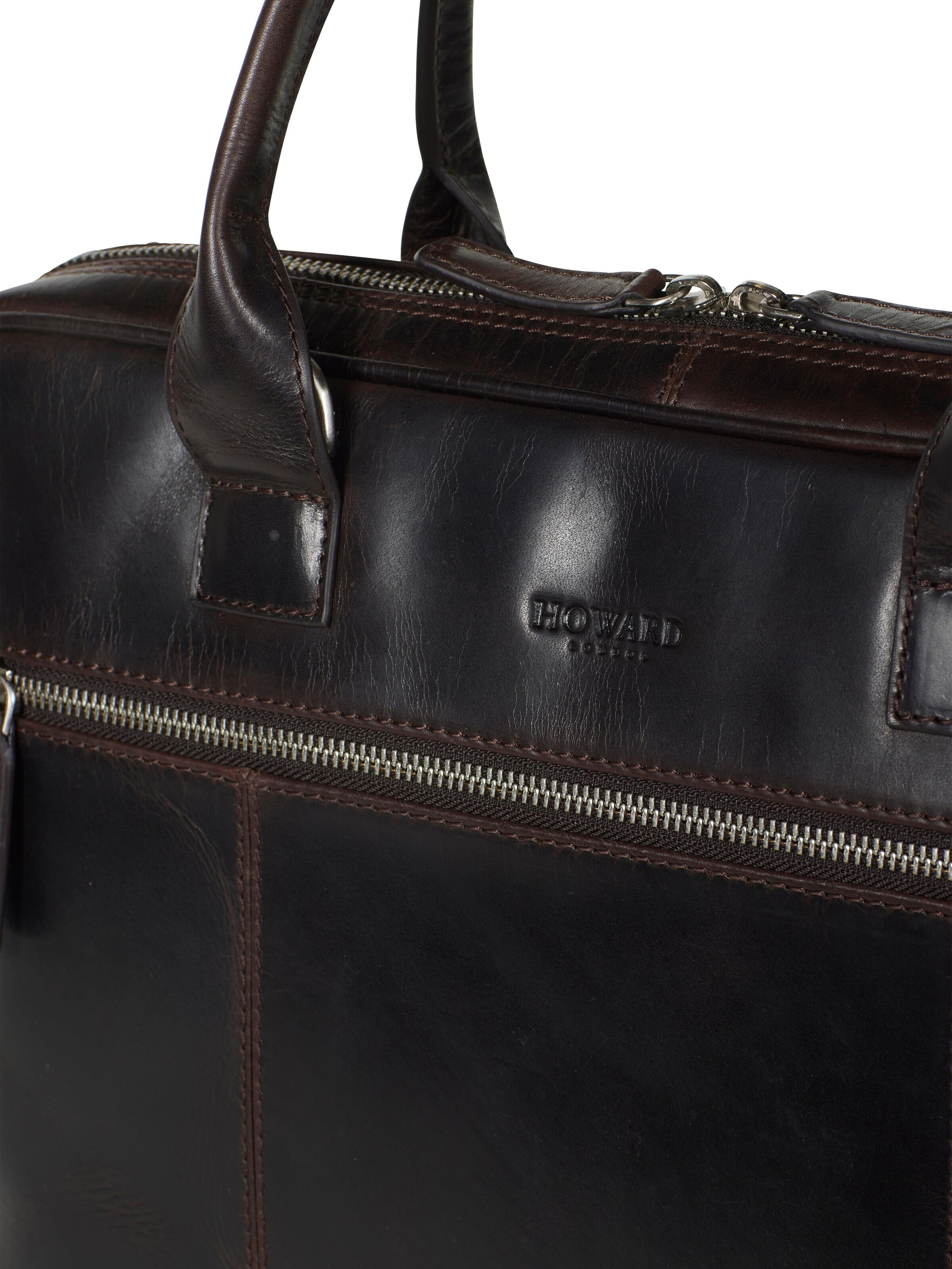 Howard London - Bolsa para portátil en marrón