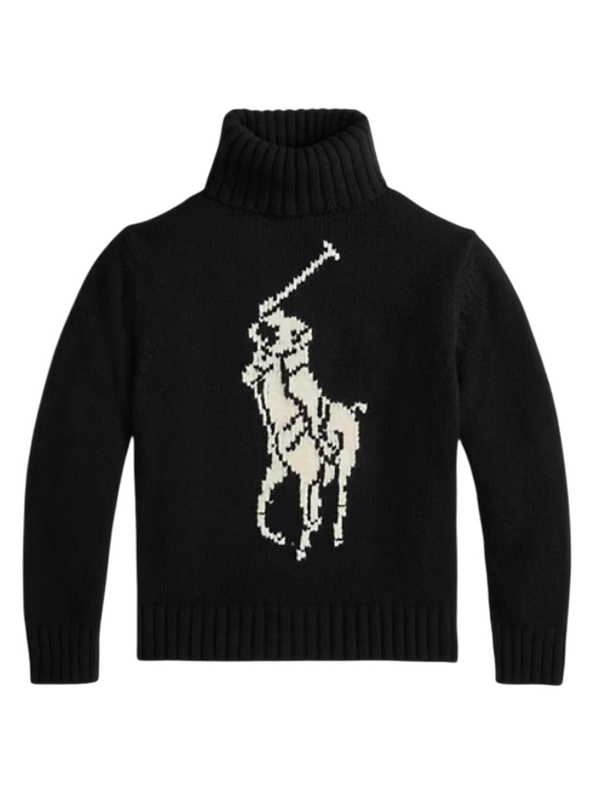 Ralph Lauren Sweater in Black: front