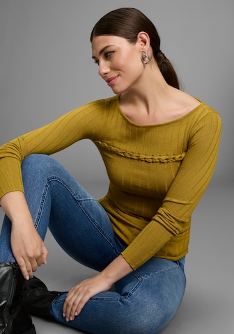 Bruno Banani LM Pullover in Gelb