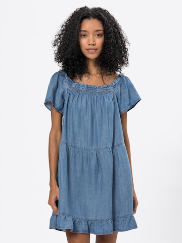 Superdry Summer Dress in Blue: front