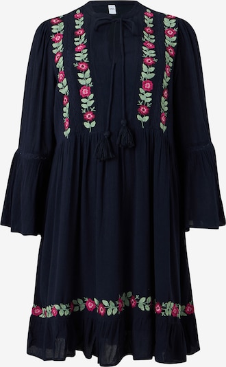 YAS Mekko 'YASCHELLA' värissä laivastonsininen / minttu / roosa / karpalo, Tuotenäkymä