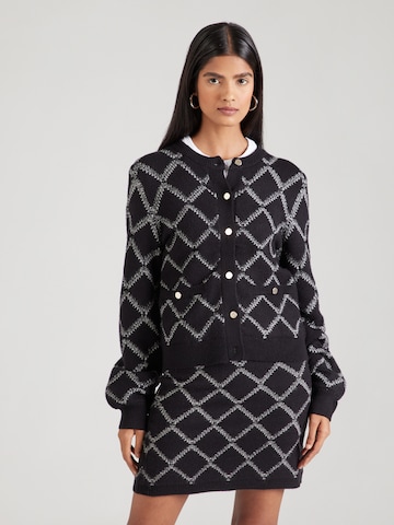 juoda OBJECT Kardiganas 'OBJPILUNA': priekis