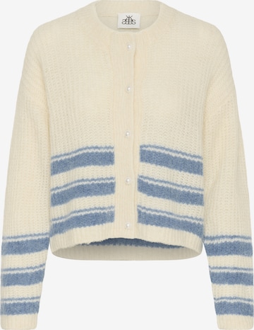 KAREN BY SIMONSEN Knit Cardigan 'Carrie' in Beige: front