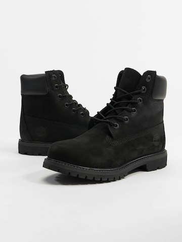 TIMBERLAND Kozaki sznurowane 'Premium' w kolorze czarny