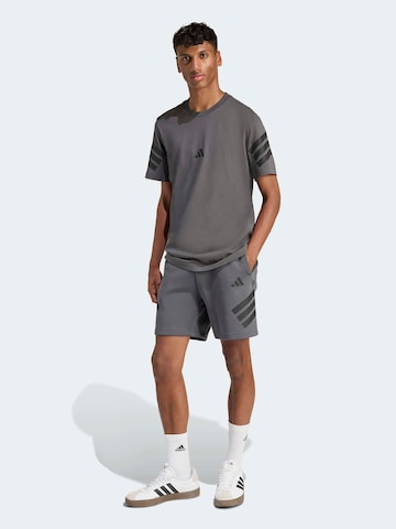 ADIDAS SPORTSWEAR Функциональная футболка 'Future Icons 3S' в Серый: спереди