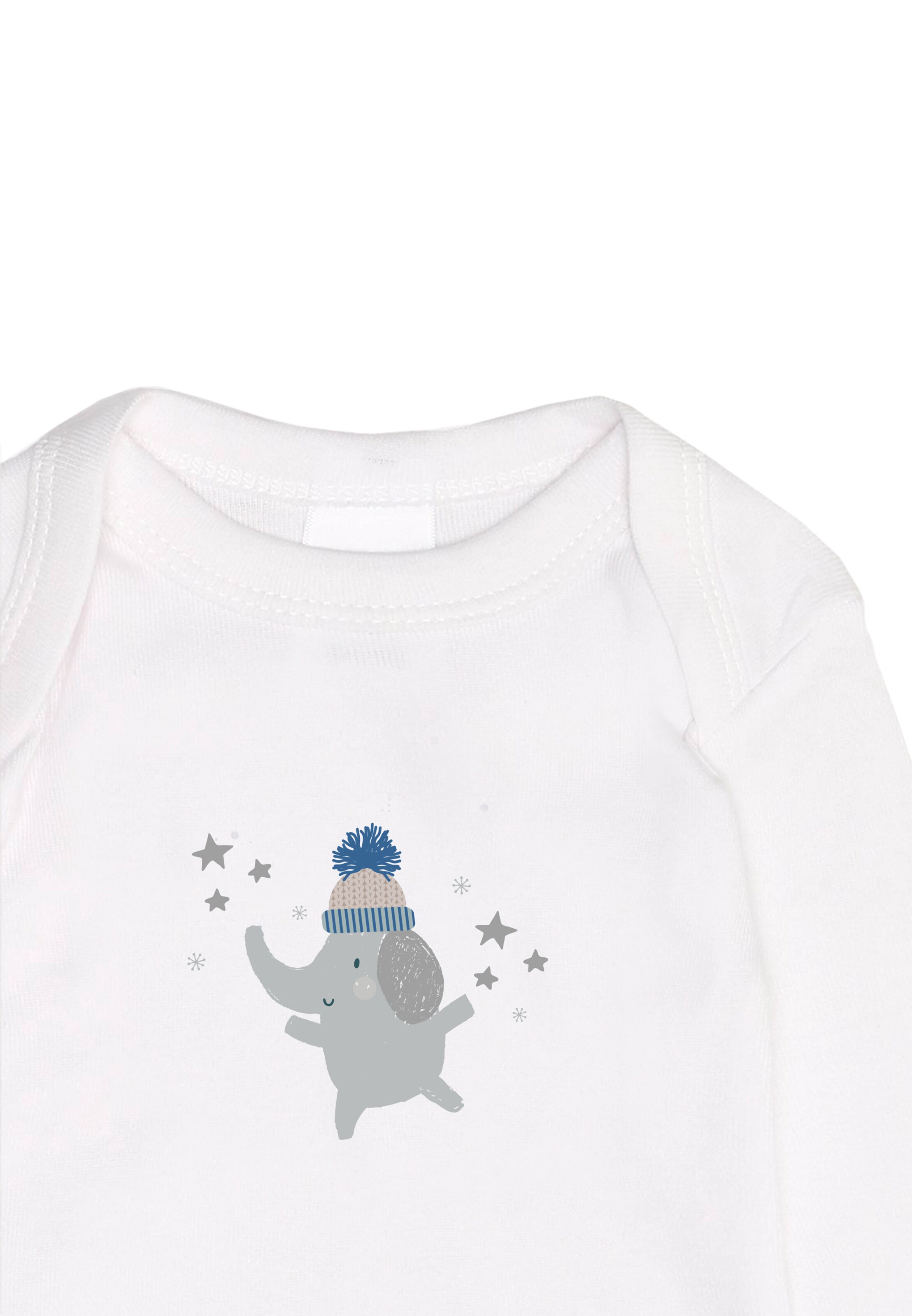 LILIPUT Langarmbody in Grau