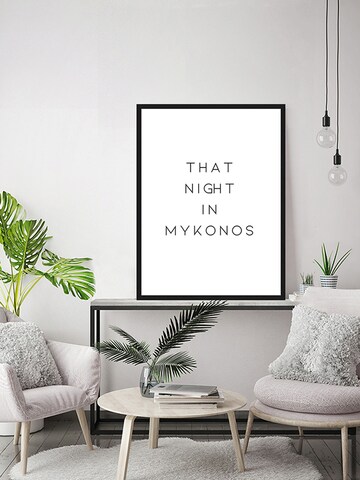 Liv Corday Bild 'That Night in Mykonos' in Weiß