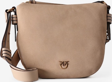 Borsa a tracolla di PINKO in beige: frontale