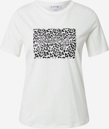 KENDALL + KYLIE T-shirt i vit: framsida