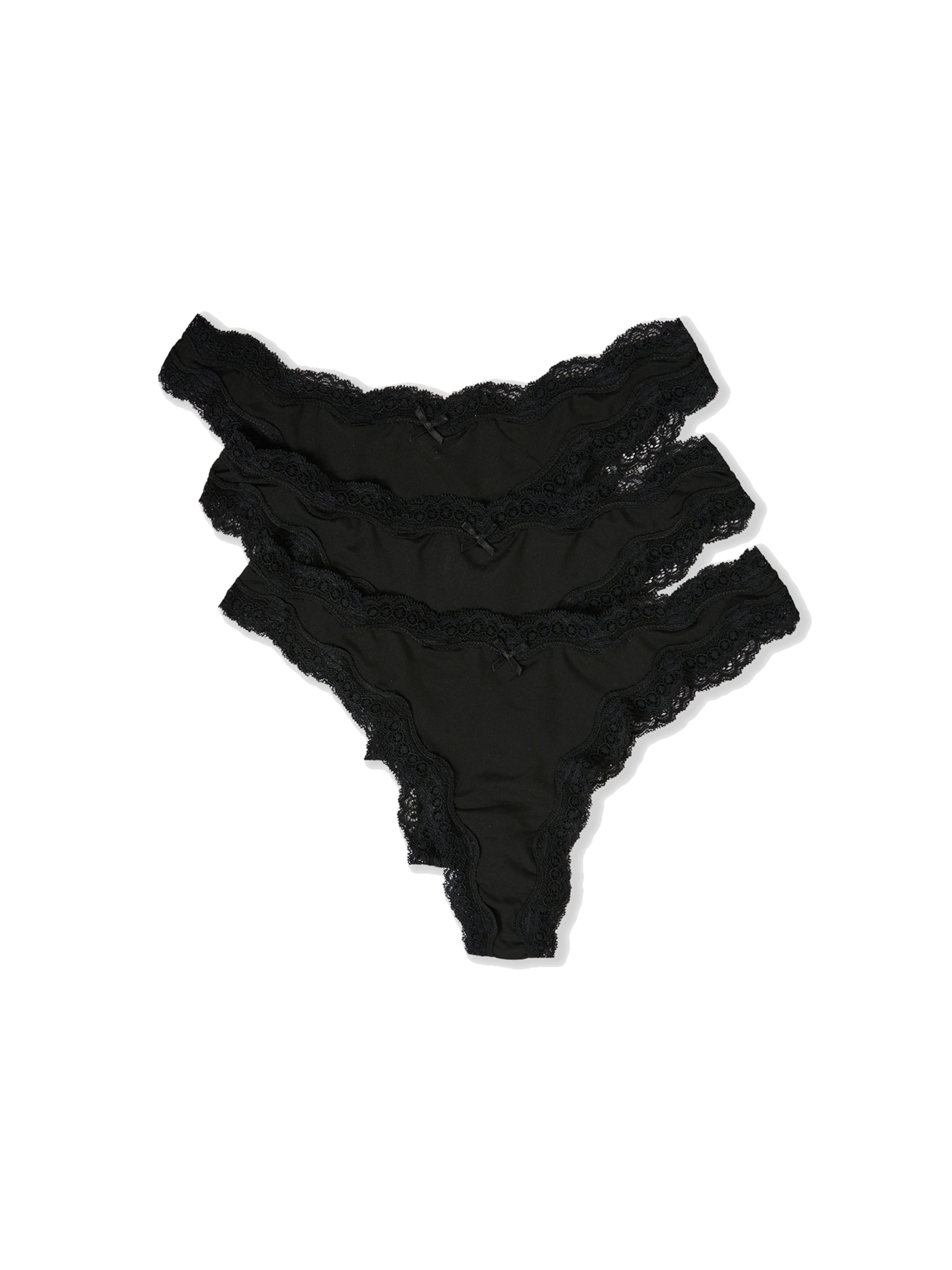 String 'Jim Micro' di ETAM in nero: frontale