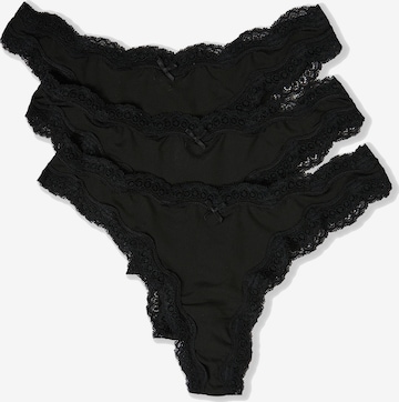 String 'Jim Micro' di ETAM in nero: frontale