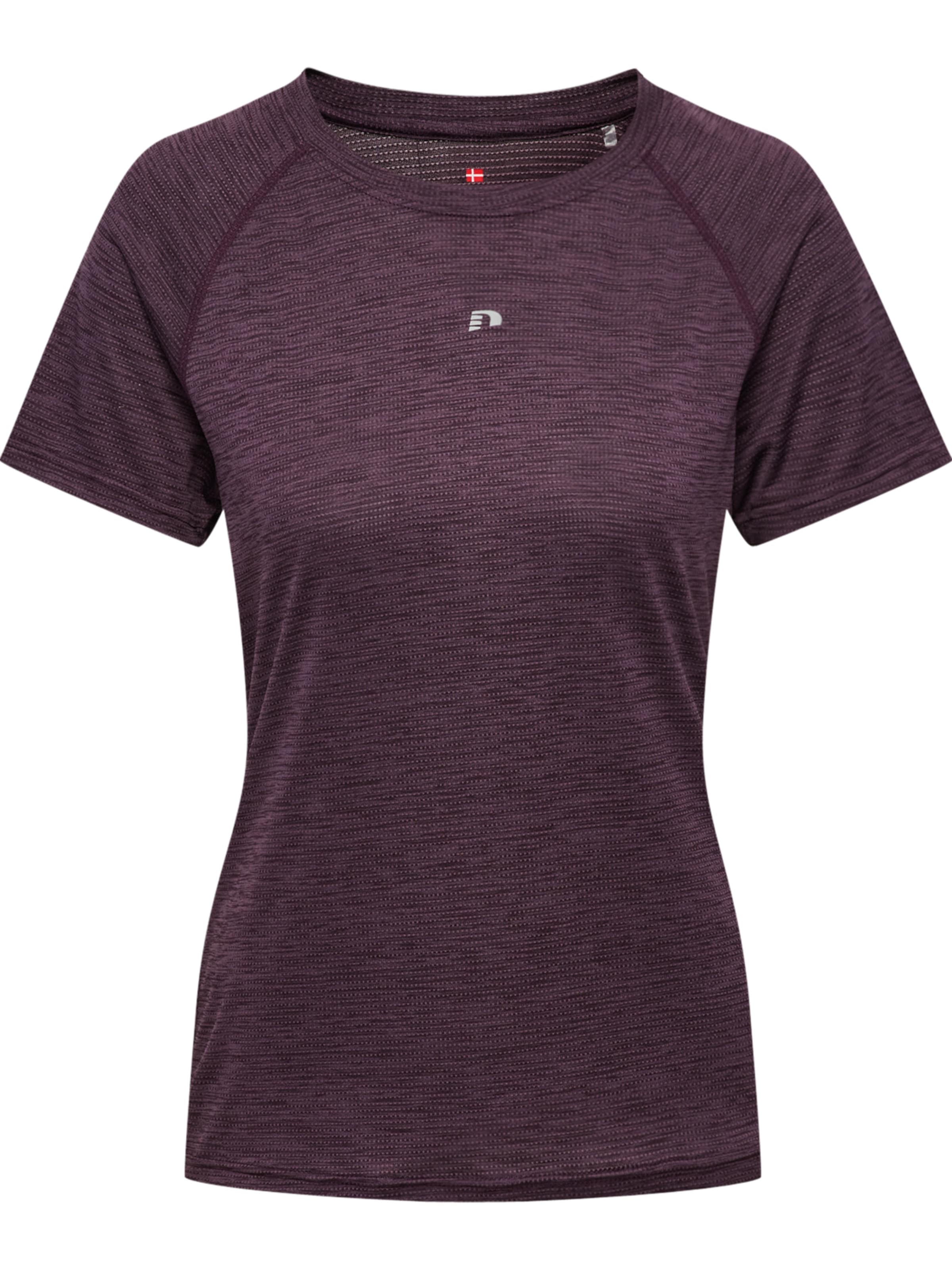 Newline Functioneel shirt 'Active' in Lila: voorkant